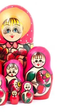 Russian Dolls Fotos Stock