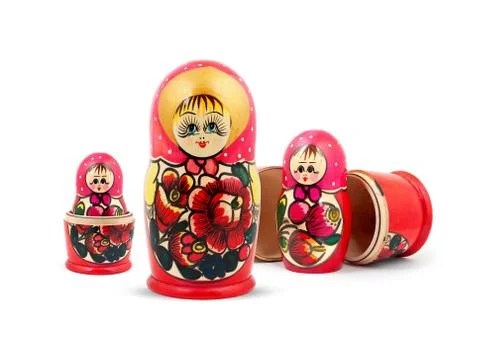 Russian Dolls 스톡 사진