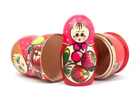Russian Dolls 스톡 사진
