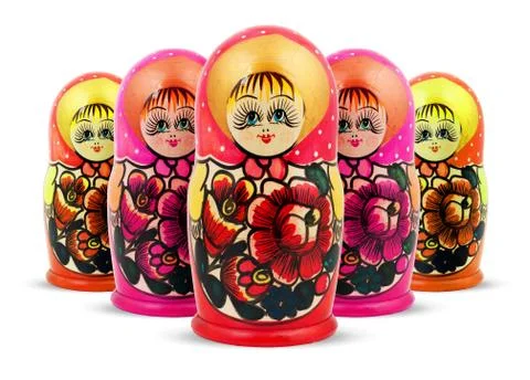 Russian Dolls 스톡 사진