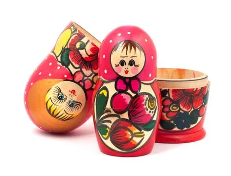 Russian Dolls 스톡 사진