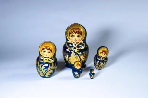 Russian dolls Stock-Fotos