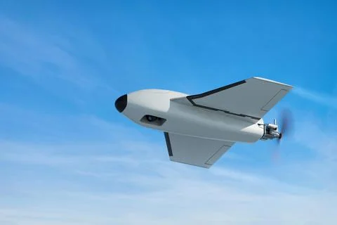 Russian drone known as Gerbera Stock Illustration