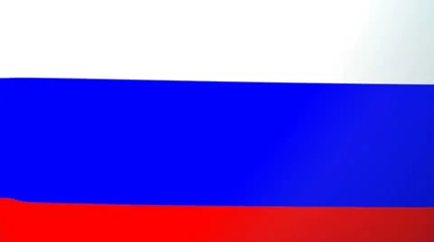 Russian Federation waving Flag Stock Footage 10762378