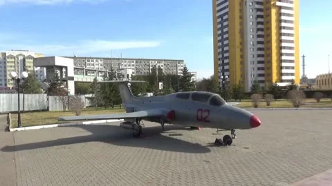 Russian fighter aircraft Stock Footage 150744894