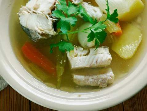 Russian fish soup Fotos de archivo