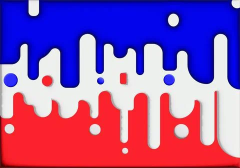 Russian flag 3d background Illustrazione stock