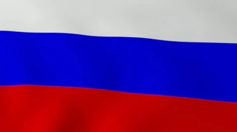 Russian Flag Close Up Vidéo 11359376