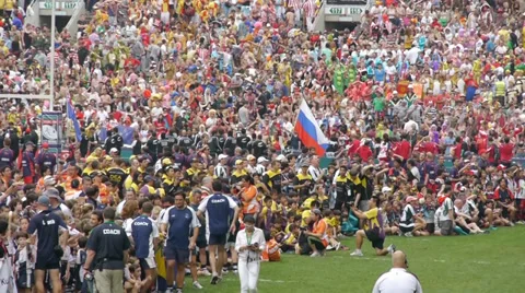 Russian flag Stock Footage 29998242