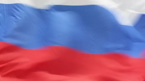 Russian flag Stock Footage 52599713