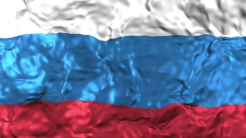 Russian Flag Stock Footage 89923288