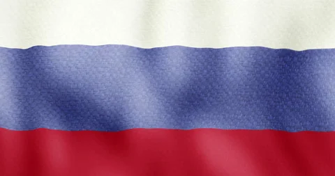 Russian Flag Stock Footage 150042272