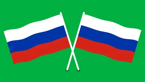 Russian flag 스톡 동영상 191553043