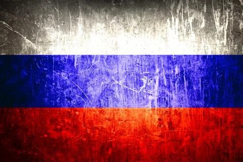 Russian flag Stock Illustration