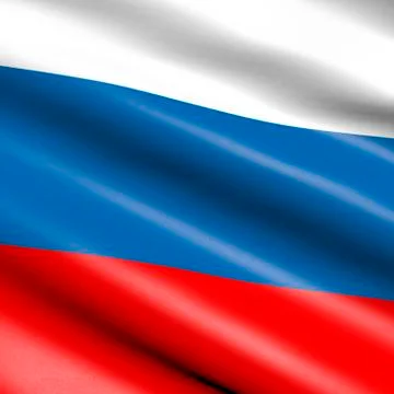 Russian flag Stock Illustration