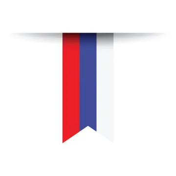 Russian flag Stock Illustration