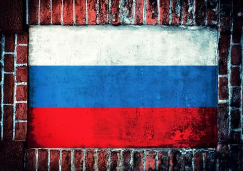 Russian flag Stock Photos