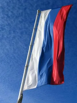 Russian flag Stock Photos