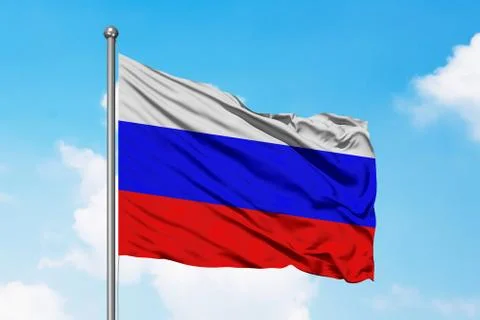 Russian flag Stock Photos
