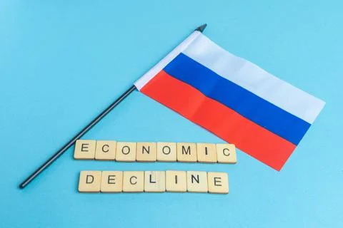 The Russian Flag Foto stock