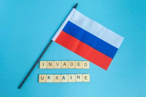 The Russian Flag Foto stock