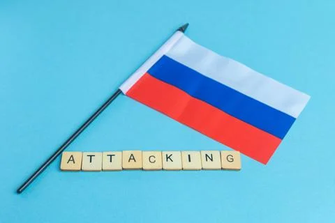 The Russian Flag Foto stock