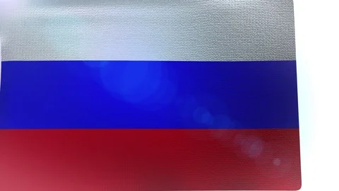 Russian Flag Waving In The Wind - Openclipart