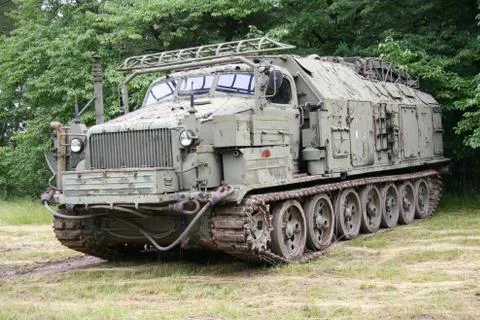 Russian flak rocket system KUB Stock Photos
