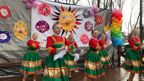 Russian folk dance. Stock Footage 104565114