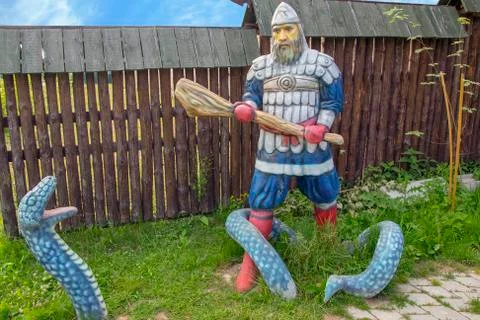 Russian hero Stock Photos