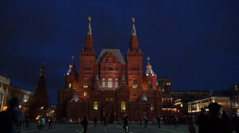 Russian historical museum Vídeo Stock 58468581