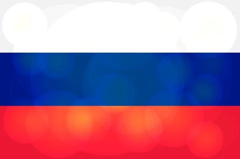 Russian Independence Day Stock Illustration
