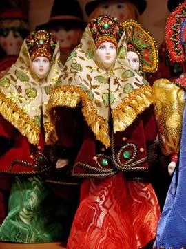 Russian lady Stock Photos