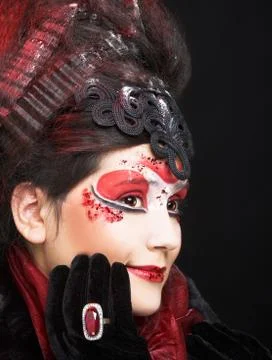 Russian lady Stock Photos