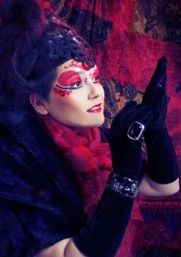 Russian lady Stock Photos