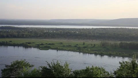 Russian landscape Stock Footage 7904919