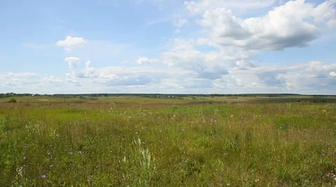 Russian landscape Stock Footage 52376526