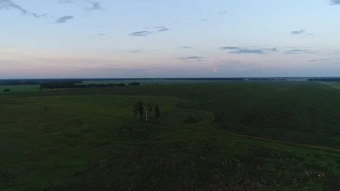 Russian landscape Stock Footage 91621673