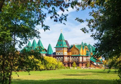 Russian mansion Stock Photos