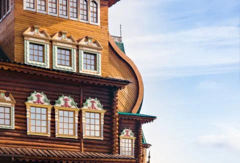Russian mansion Stock Photos