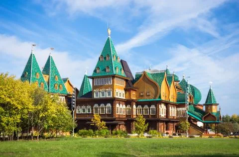 Russian mansion Stock Photos