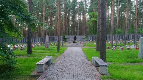Russian memorial 動画素材 81433472