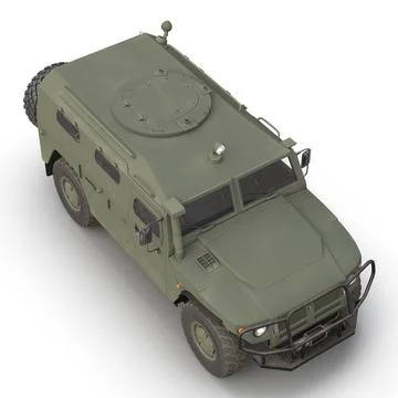 3D Model: Russian Mobility Vehicle GAZ Tigr M #90881409