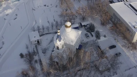 Russian monastery Video stock 102099105