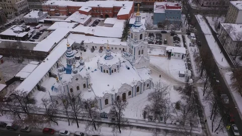 Russian monastery Stock Footage 103305937