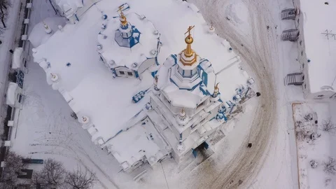 Russian monastery Video stock 103305995