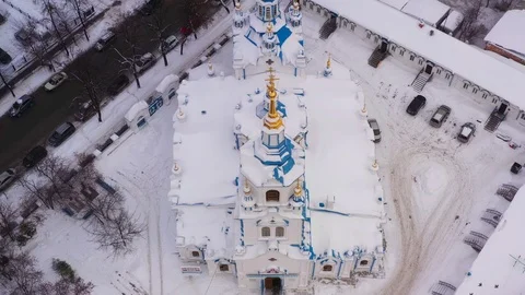 Russian monastery Stock Footage 103310237