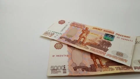 Russian money Vidéo 166398559