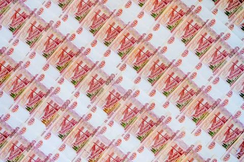 Russian money Foto stock