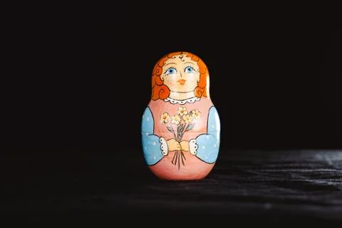 Russian nested doll Stock Photos